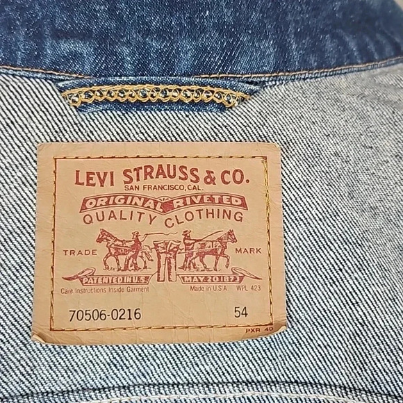 Levi's Vintage Men's Jacket Size 54 - Picture 5 of 6